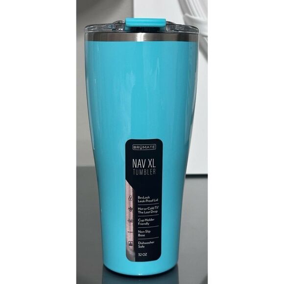BruMate NAV XL 32oz, AQUA - Picture 2 of 5